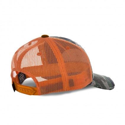 Casquette Von Dutch Baseball Camouflage Filet Orange