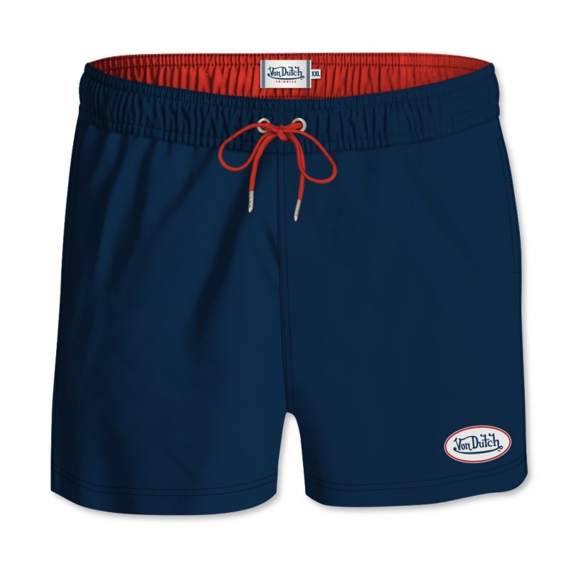 Men's Von Dutch Pat's navy blue board shorts