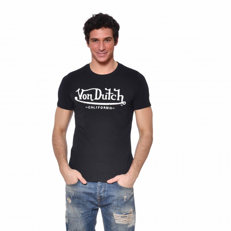 Von Dutch ** Keith T-shirt ** NOIR ** NEUF & EN STOCK ** 