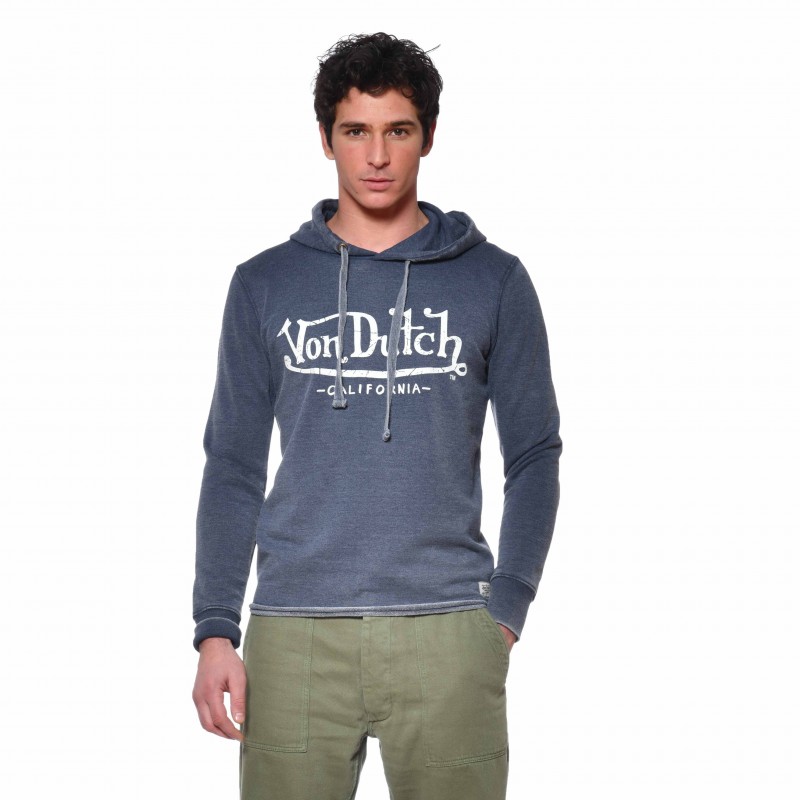 Von Dutch Men's Crewneck Sweater Size 2XL New Heather Grey *B-6.7oc3* Von Dutch Men's Crewneck Sweater Size 2XL New Heather Grey *B-6.7oc3*