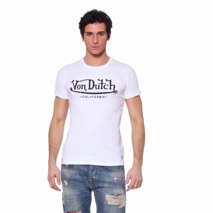 T-Shirt Von Dutch homme Slim Fit Life vue de face