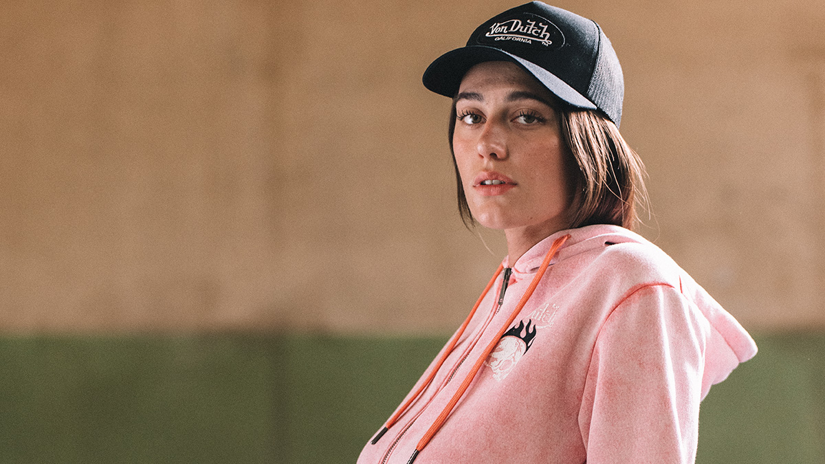 Casquette trucker femme